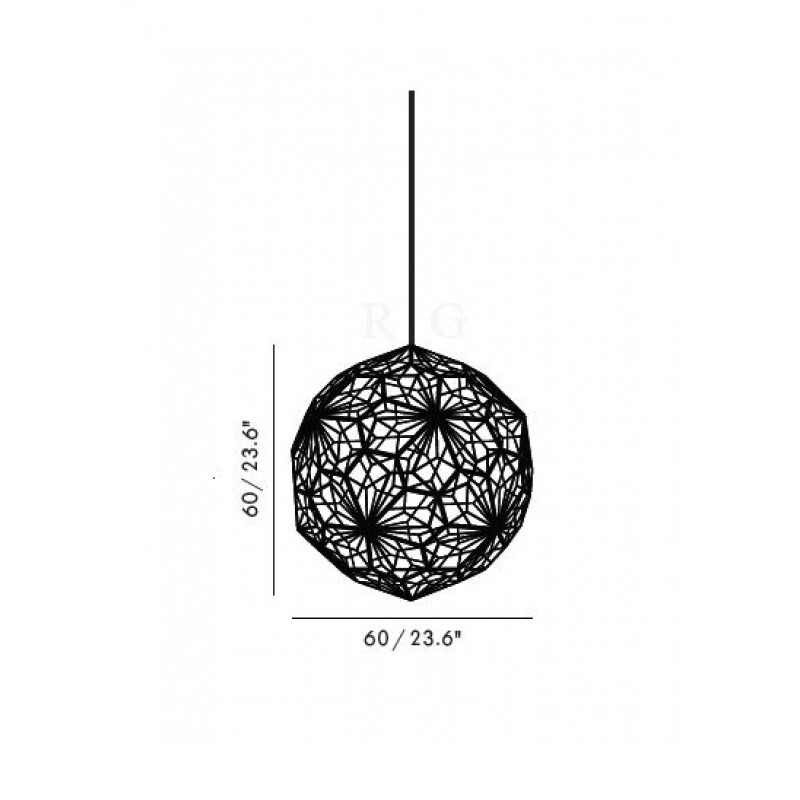 Подвесной светильник Tom Dixon Etch Light Web