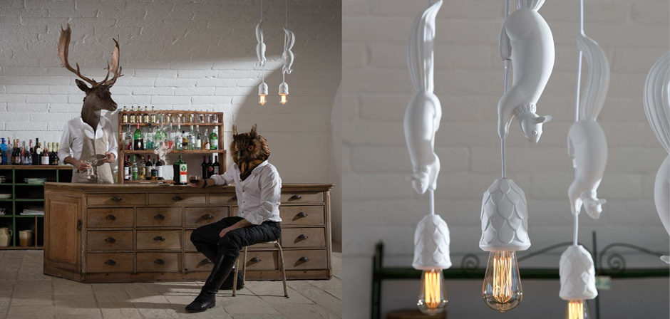 Светильник Белка karman Sherwood e robin SE151 BB INT-White by ImperiumLoft