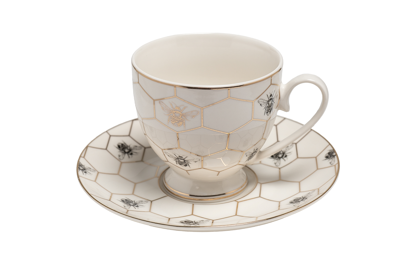 Чайная пара Honeycomb 230 мл Garda Decor 26FC-СHAYP-HONEYCOMB-230