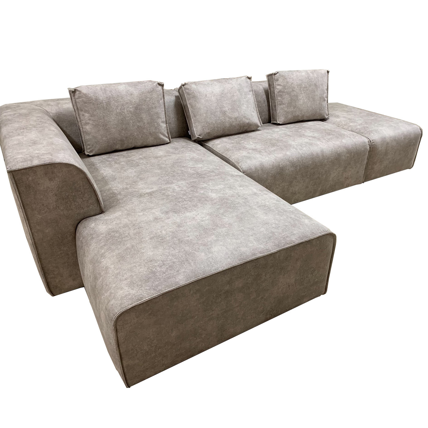 Диван угловой Ткань Иск.Замша KARE Industrial K00425