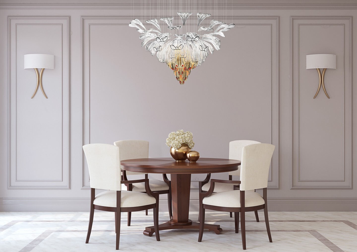 Подвесной светильник LASVIT Alice Light Amber