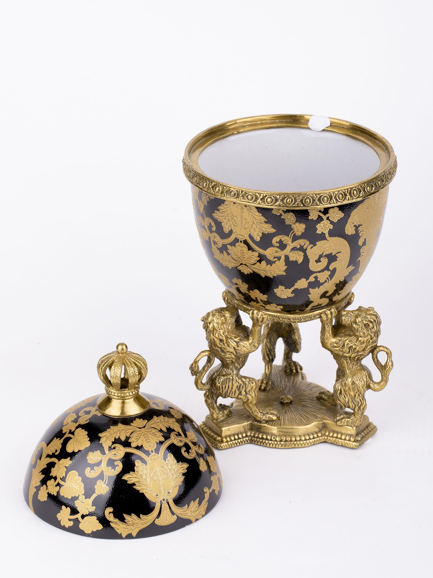 Шкатулка на трех львах Glasar 31G2595/B891/U1/NB4199