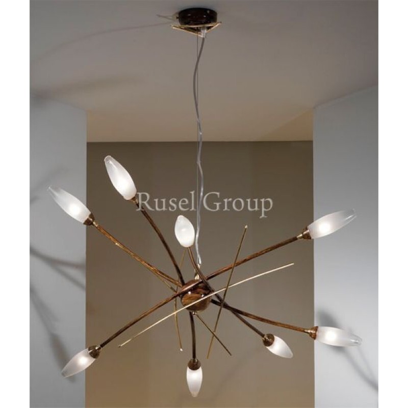 Люстра Masca Shanghai 1870/8 Brownies oro