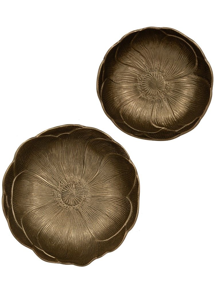 Чаши декоративные Магнолия, набор Glasar D5562