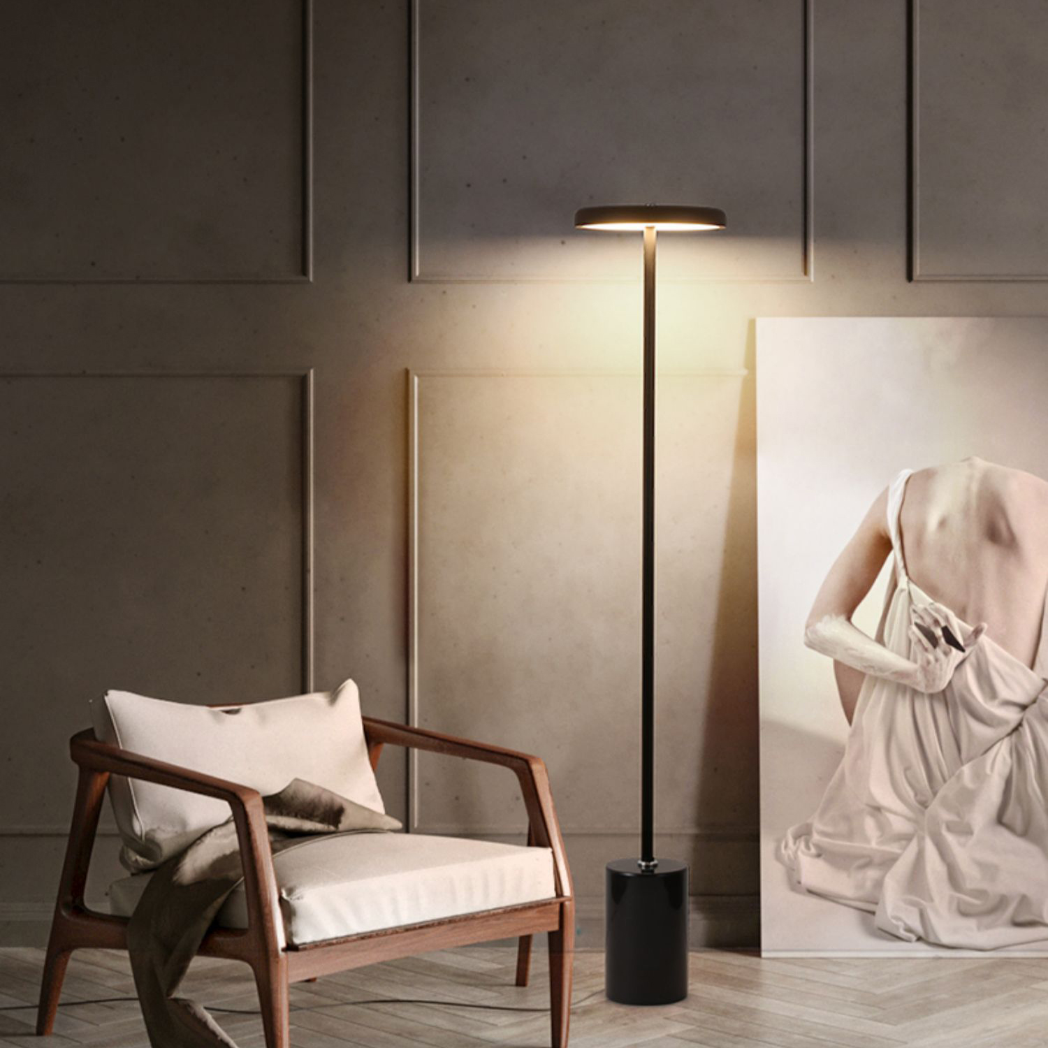 Торшер DEBBY Dark brown by ImperiumLoft