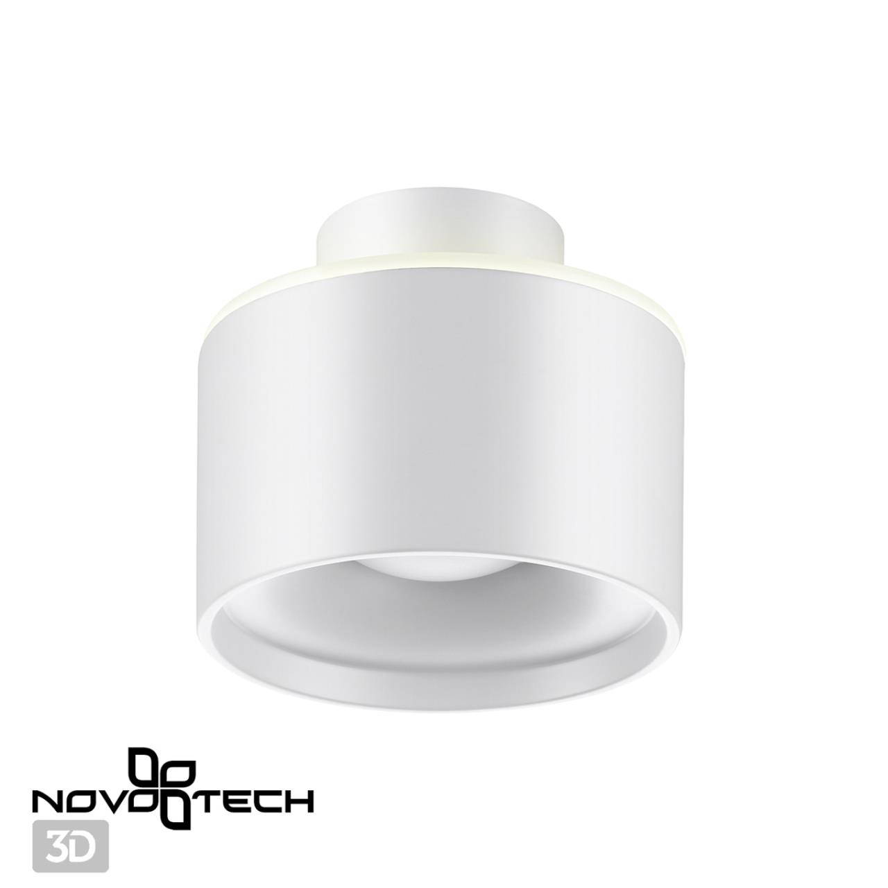 Светильник накладной светодиодный с переключателем цветовой температуры Novotech 358970