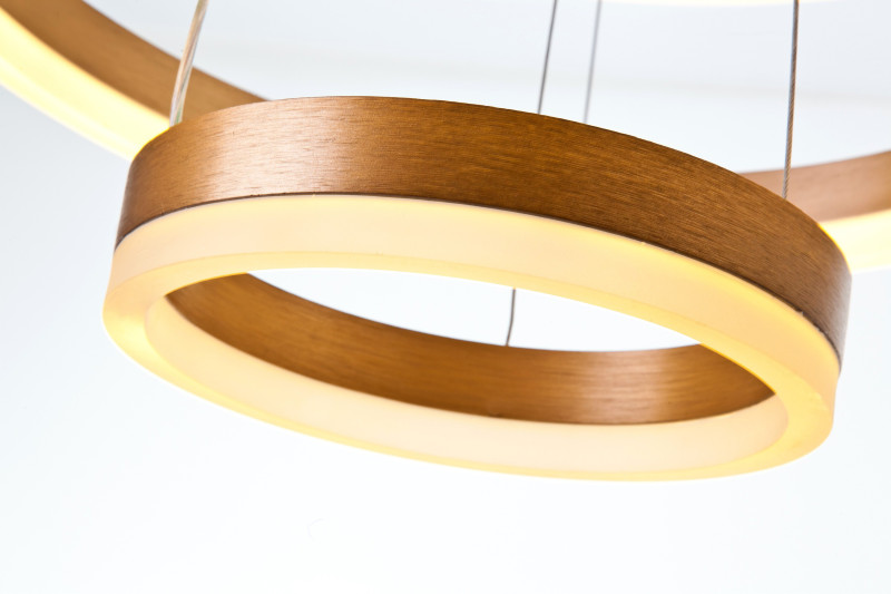 Каскадная люстра LED4U L10823-60-40 GD