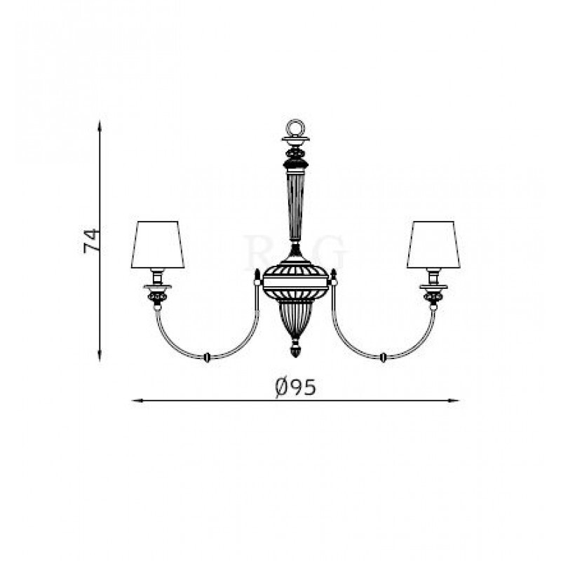 Люстра Zonca Classica 10363/S8