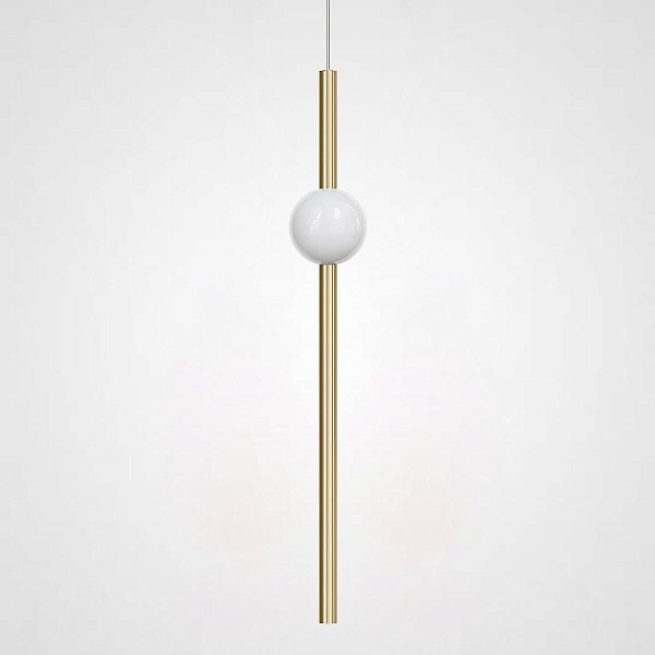 Подвесной светильник broom ORION GLOBE LIGHT gold D L910 by ImperiumLoft