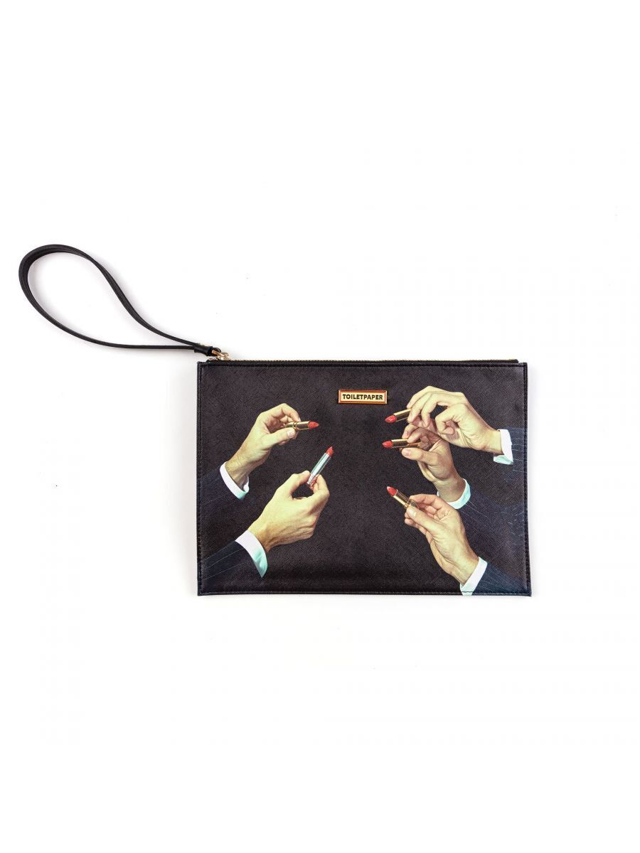 Клатч Seletti Lipsticks black 02583