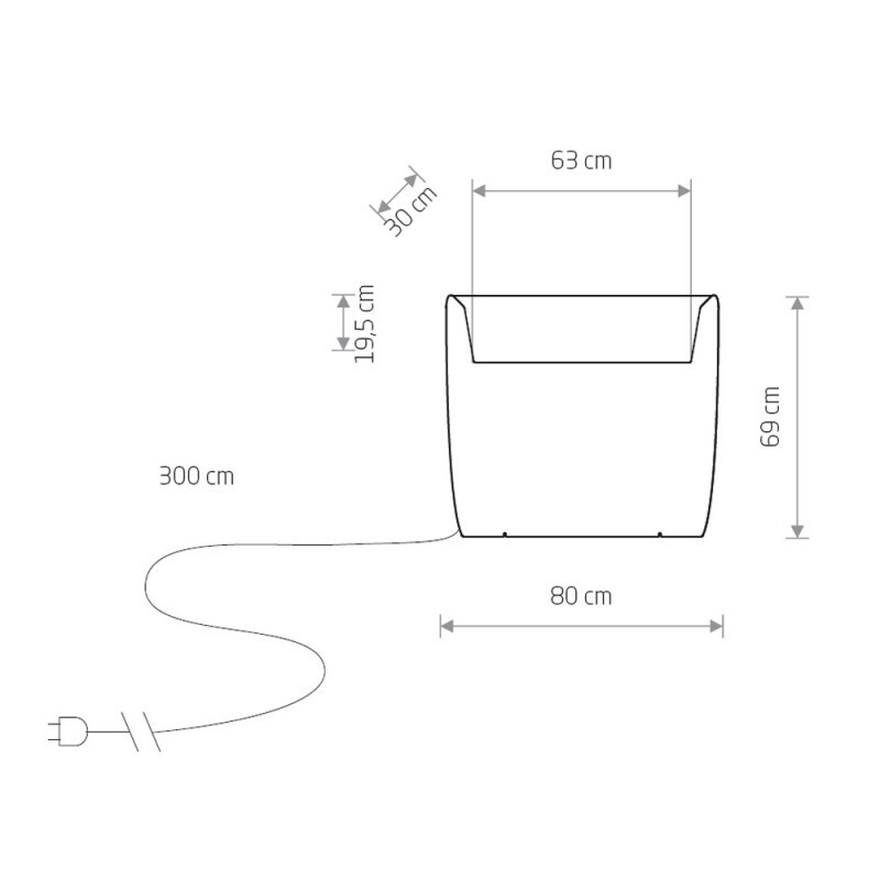 Садовый светильник Nowodvorski 9713