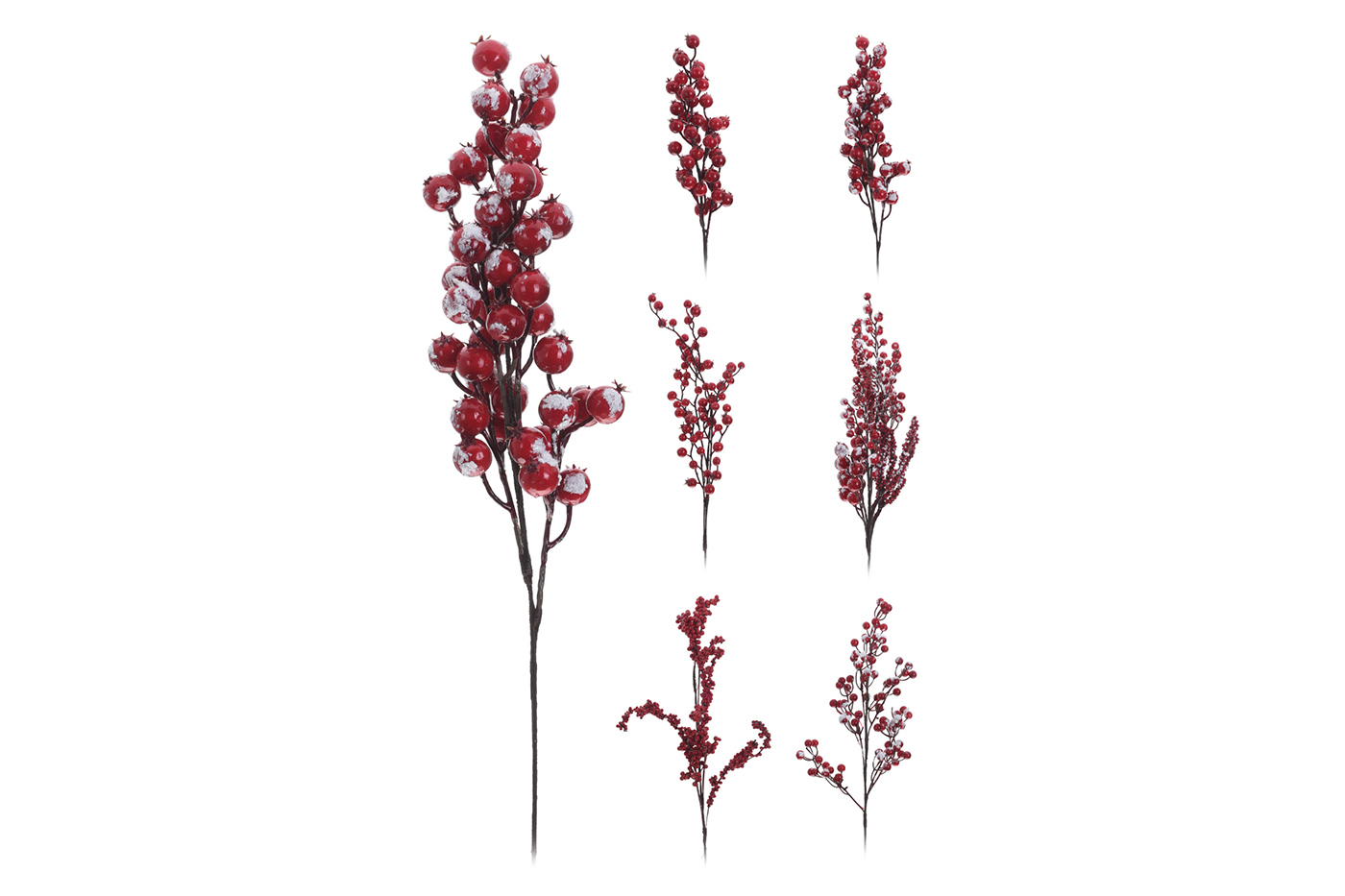 Ветка с ягодами 74см Garda Decor YZH000460
