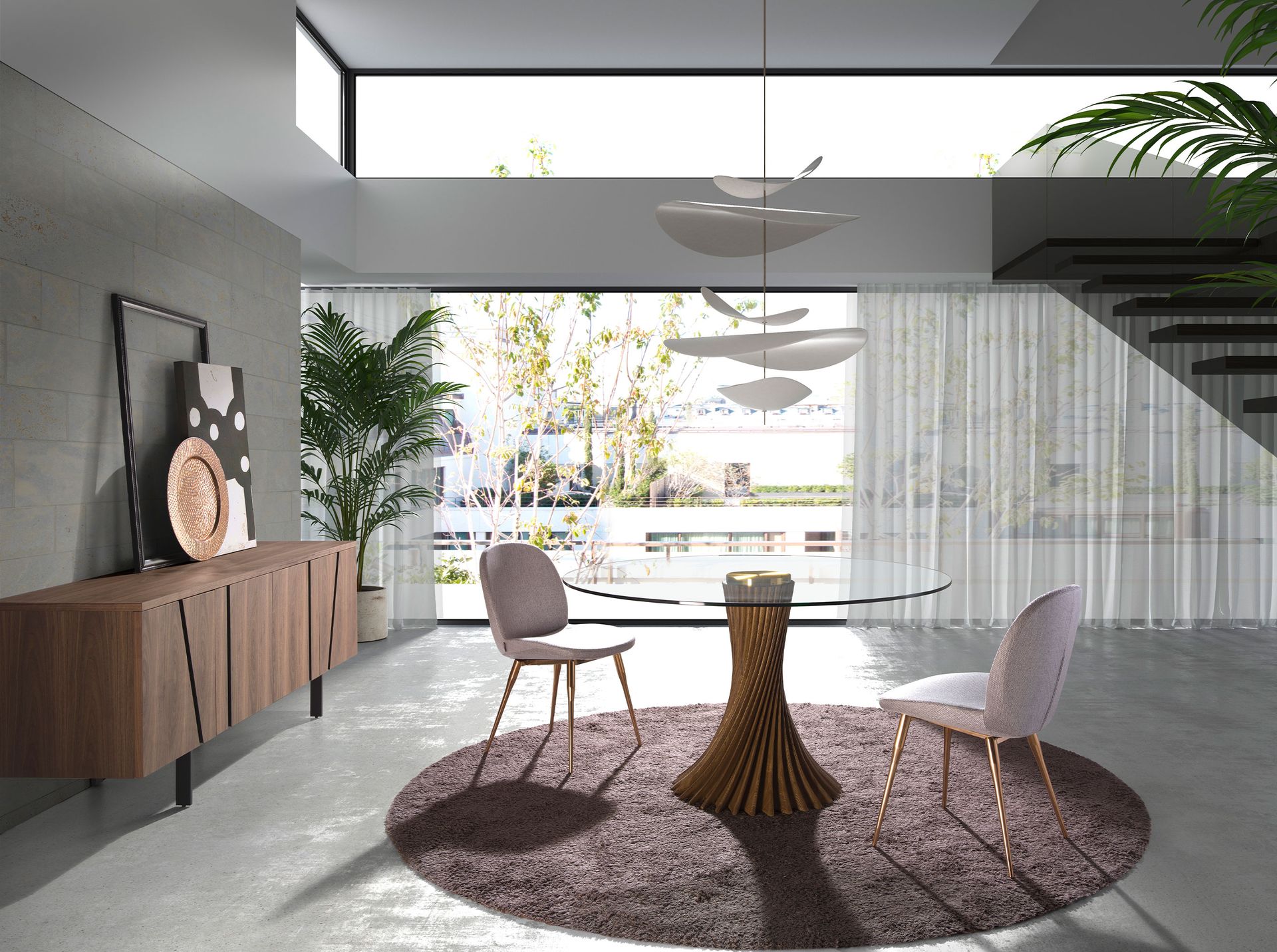 Сервант MK1910SB /3124 орех Angel Cerda