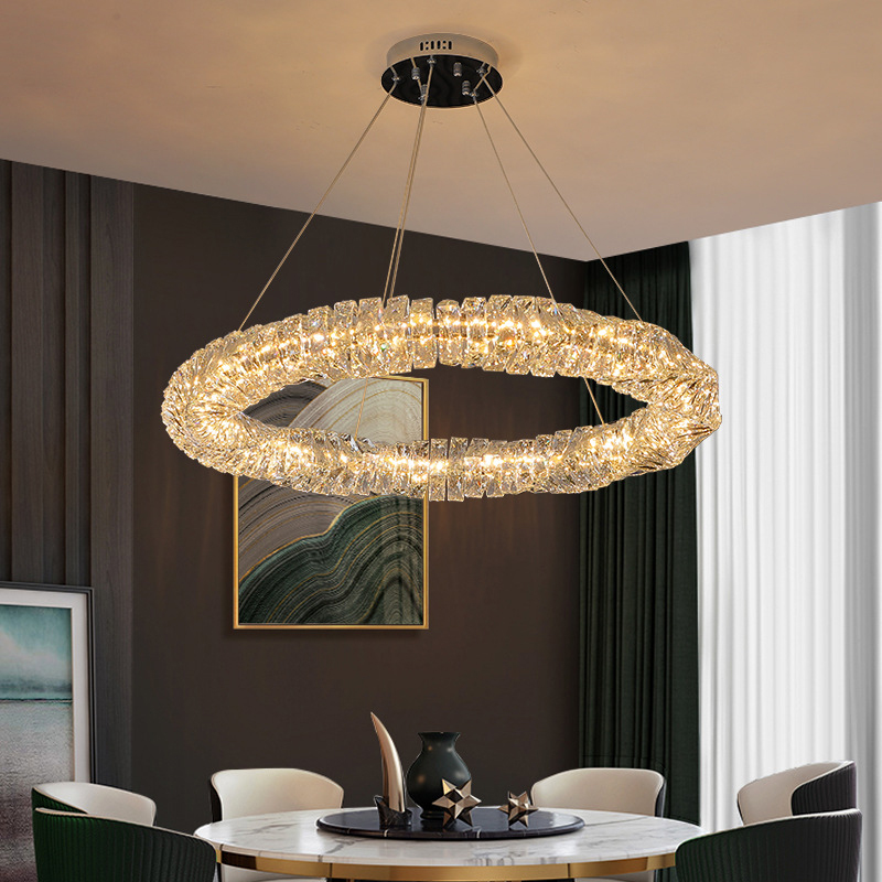 Подвесная люстра CARE RING D100 by ImperiumLoft