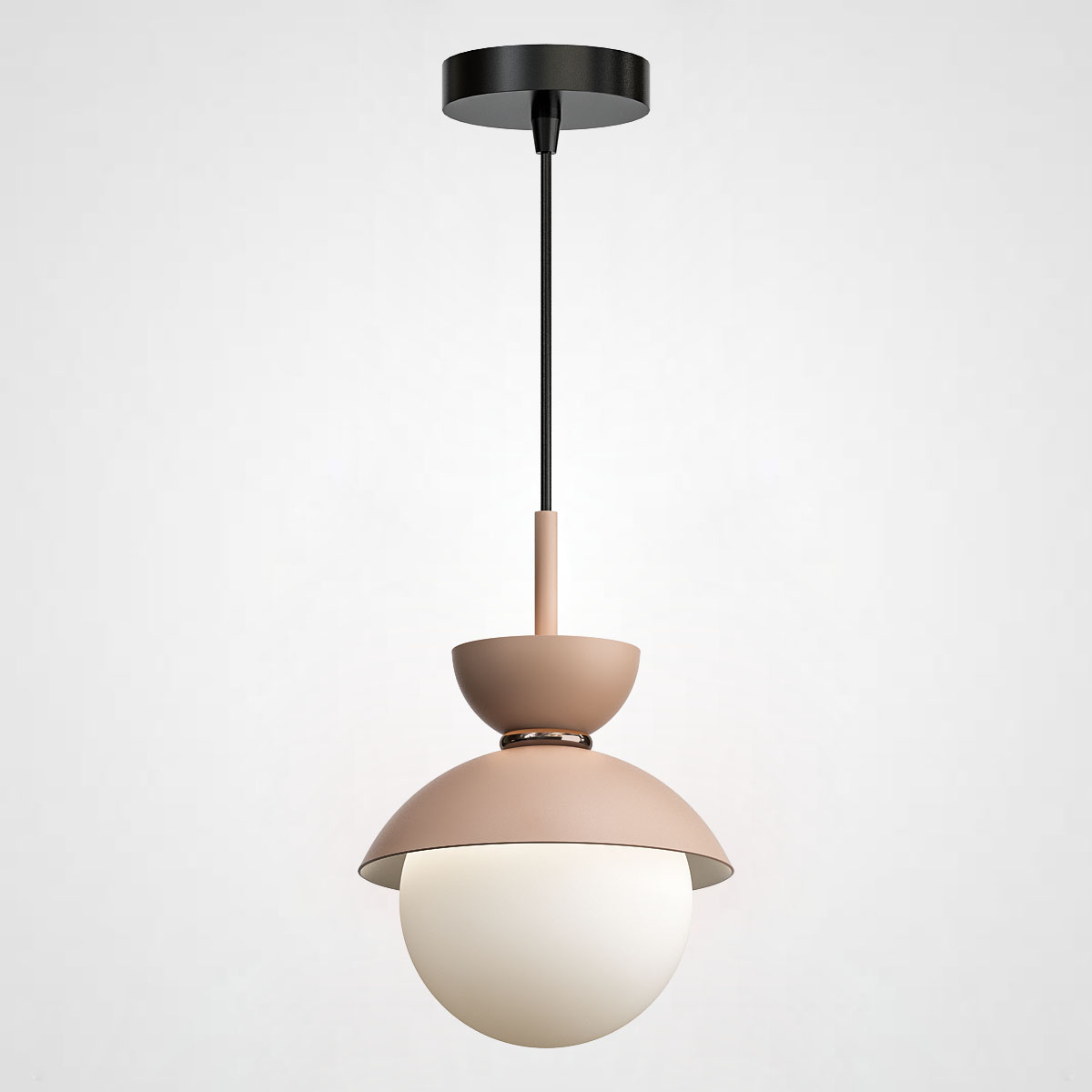 Подвесной светильник POMPON Розовый by ImperiumLoft