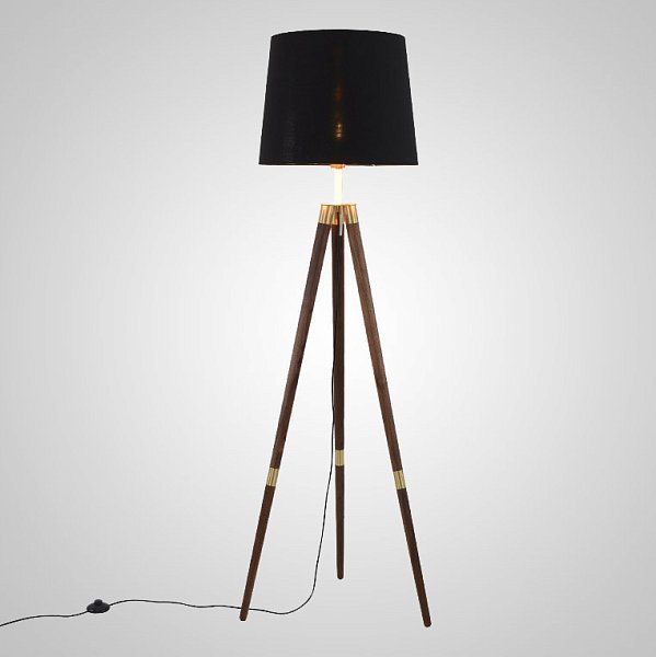 Торшер BISON Black by ImperiumLoft