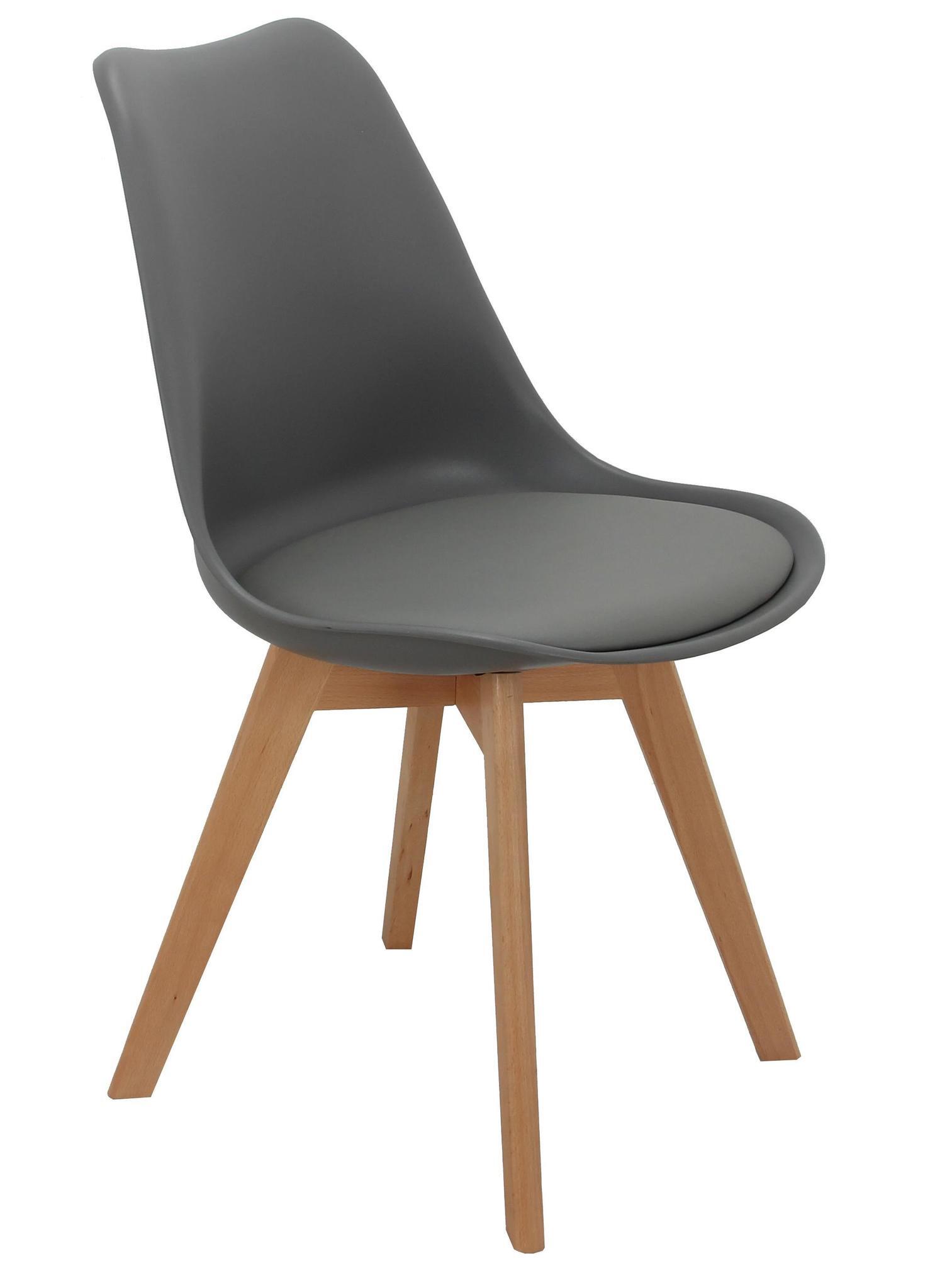 Стул Eames Bon серый Bradex Home FR 0025