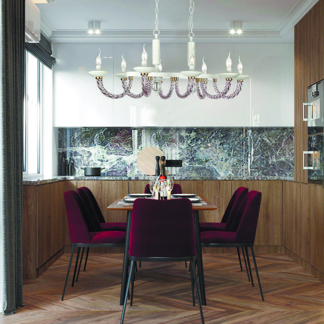 Люстра Lumien Hall P17076/8MW