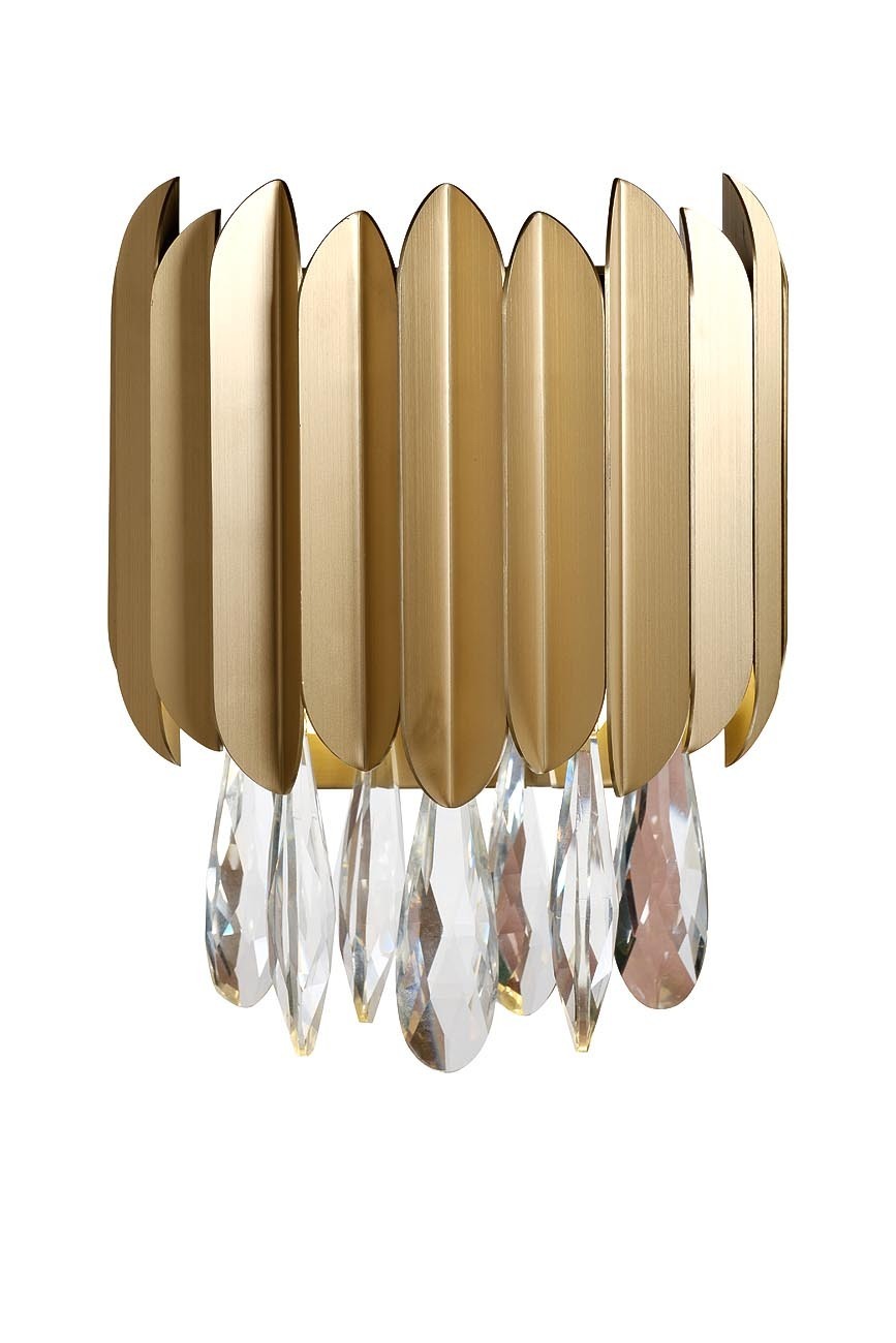Бра с кристаллами Garda Decor 62GDW-8901