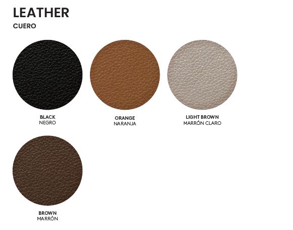 Бра Tura C черная кожа/черный металл Aromas del Campo