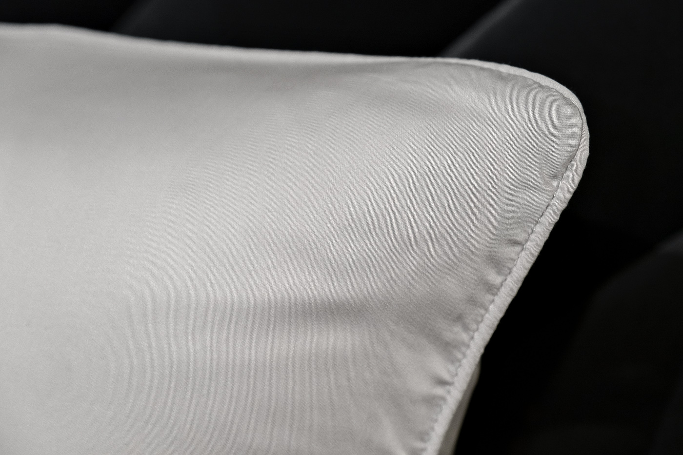 Комплект из наволочек бамбук серый Garda Decor 180JOD-18006