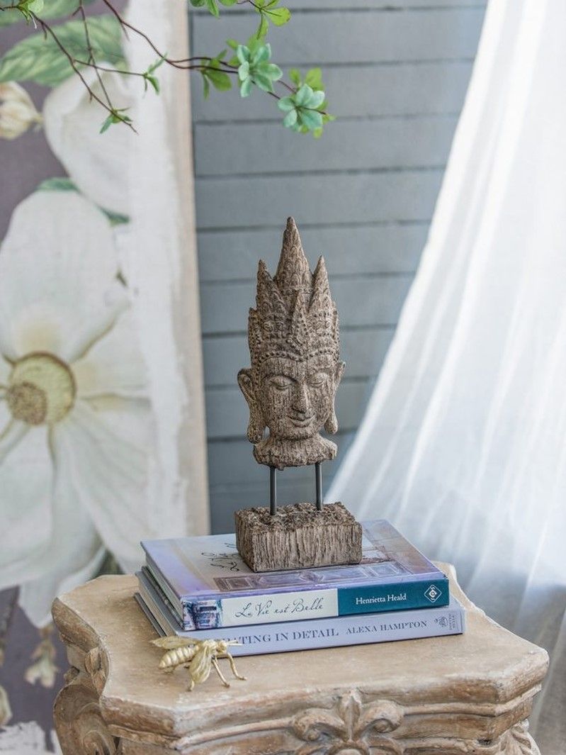 Фигурка Голова Будды Glasar 73631