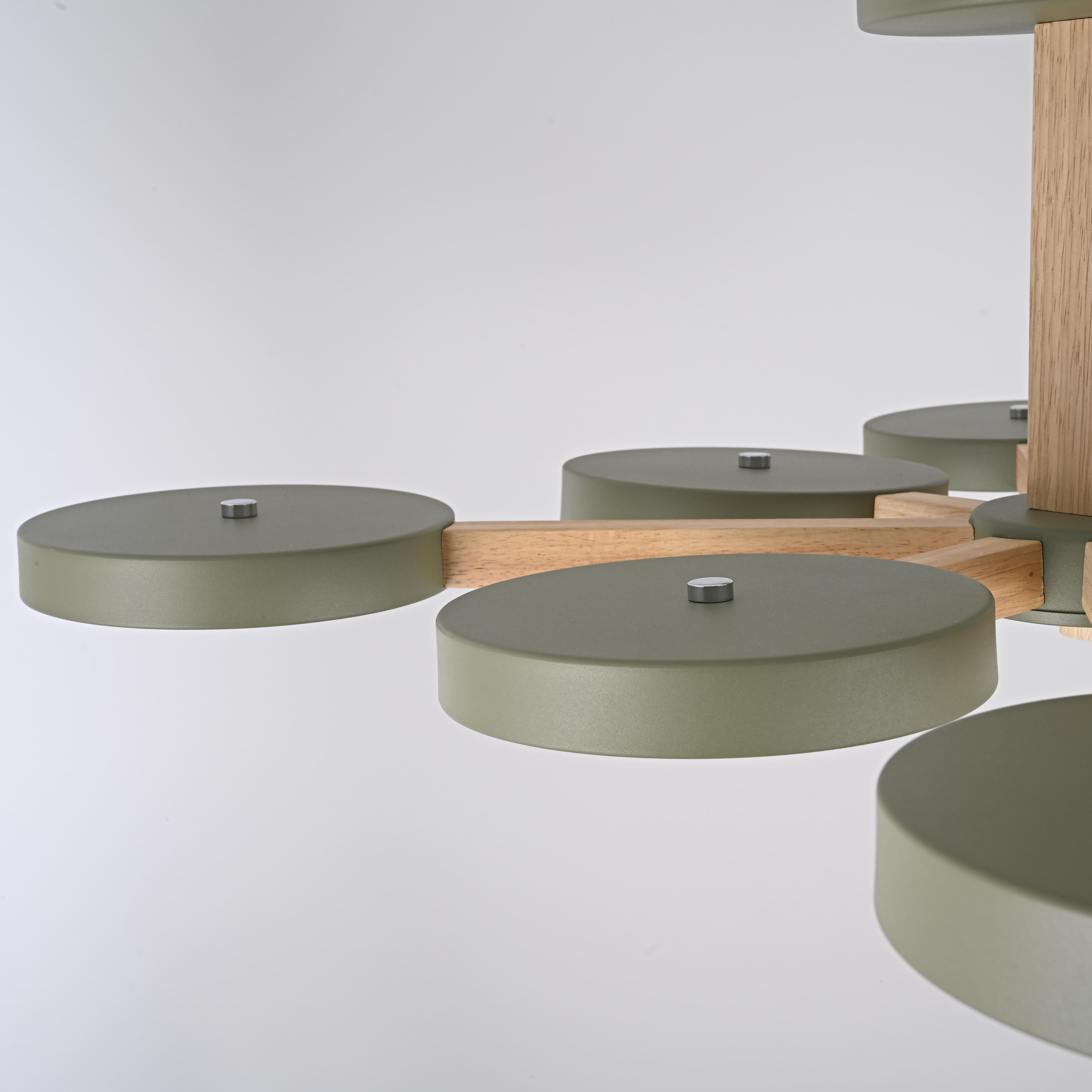 Потолочный светильник TURNA L8 Khaki by ImperiumLoft