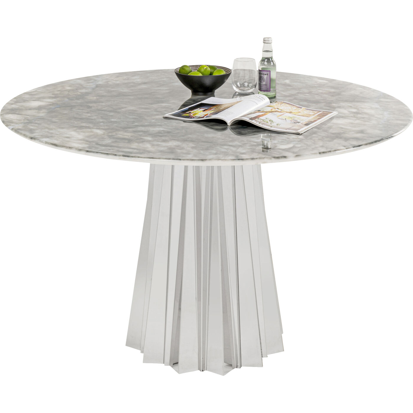 Стол Amora Stone Ø120cm KARE 70583