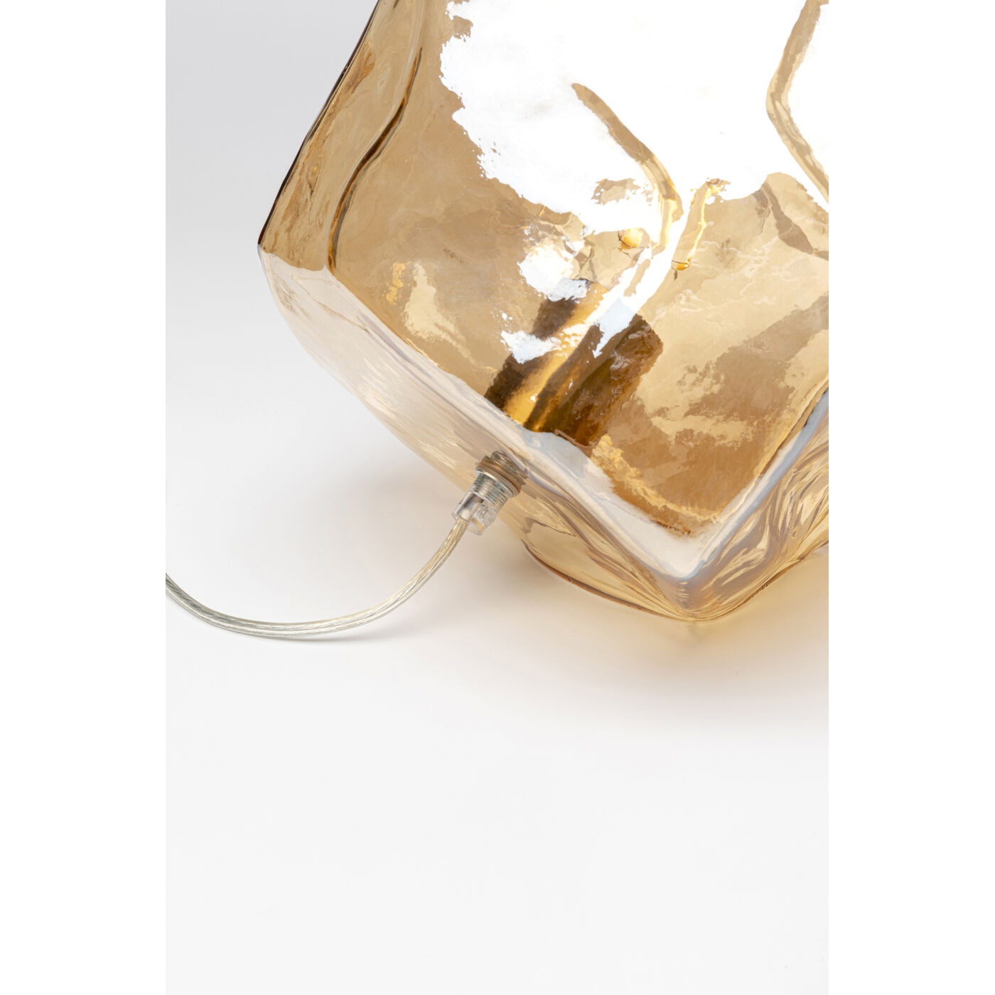 Светильник настольный Aura Amber Ø30cm KARE 57704