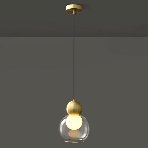 Подвесной светильник FANUEL D15 Brass by ImperiumLoft