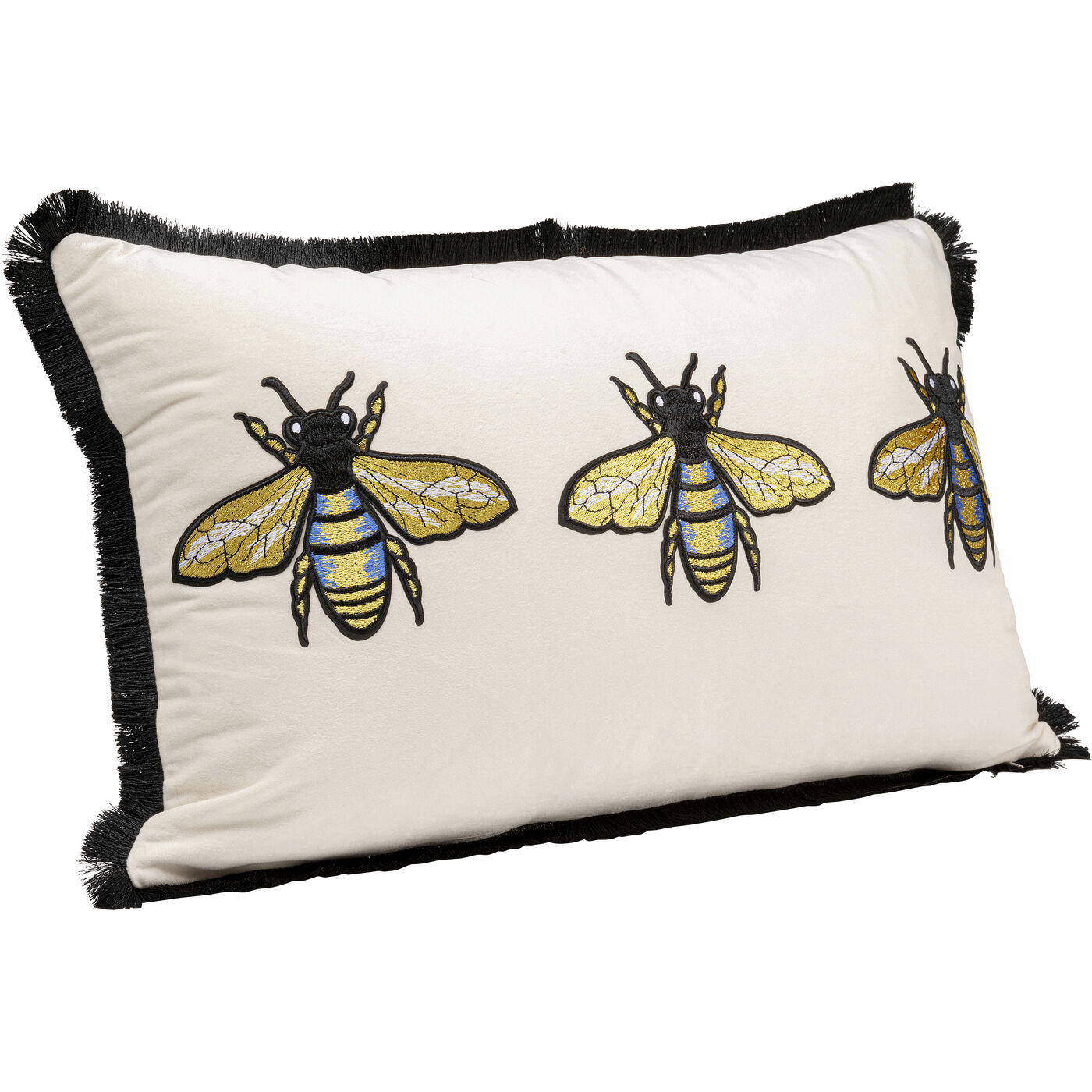 Подушка Bees White 50x30cm KARE 56819
