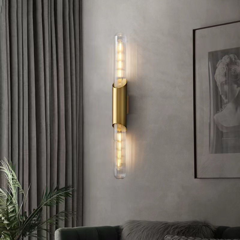 Настенный светильник LEINO B WALL Brass by ImperiumLoft