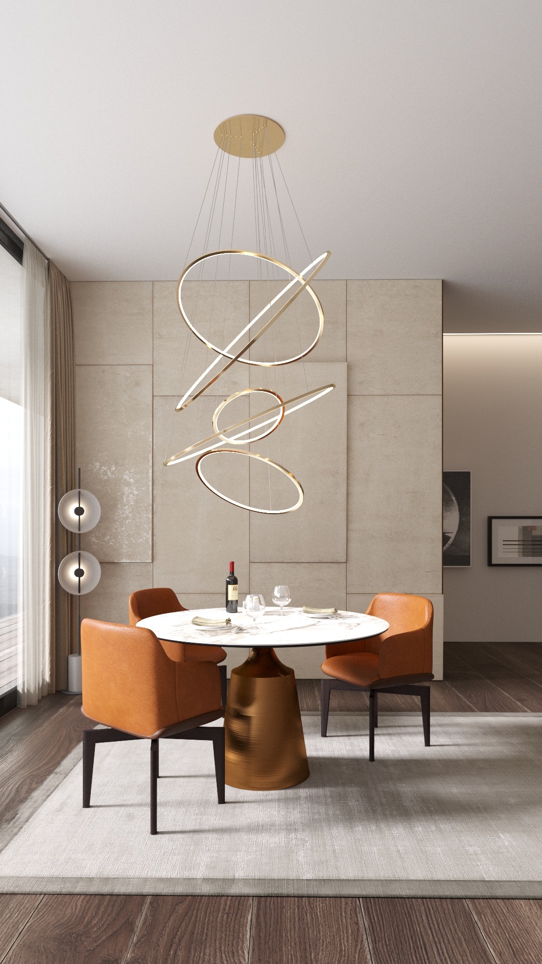 Люстра Milosh tendence 0838CL-245GD