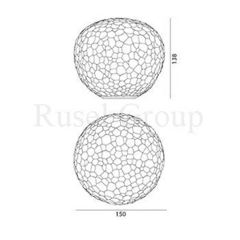 Настольная лампа Artemide METEORITE 15 TAVOLO