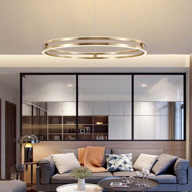 Подвесная люстра MADLEN D100 Brass by ImperiumLoft