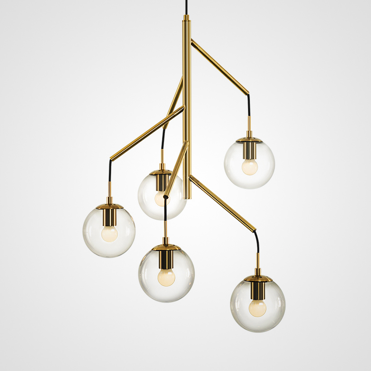 Люстра SEDONA CHANDELIER D53 Grey by ImperiumLoft