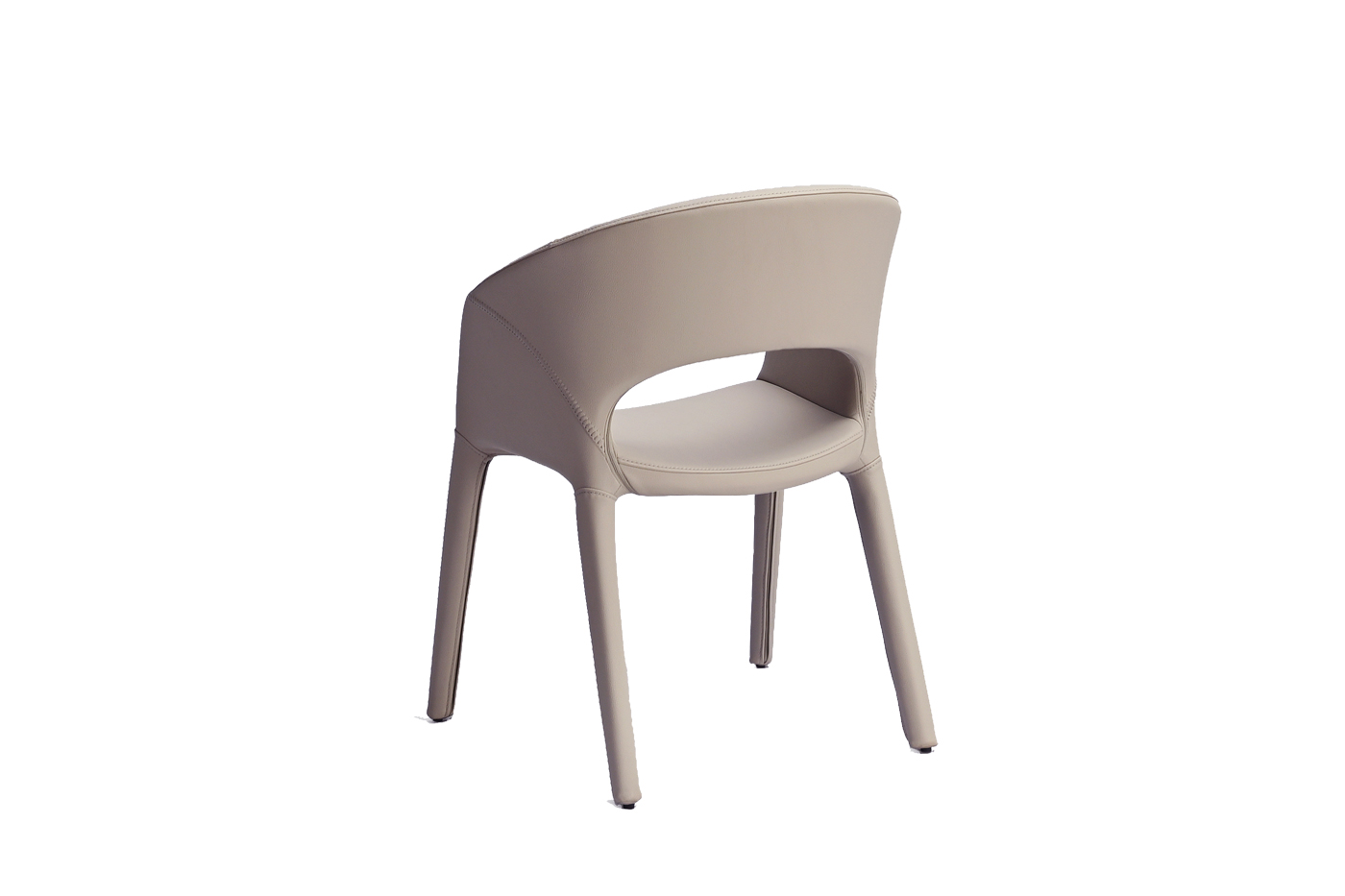 Стул обеденный экокожа бежевый Garda Decor 160KD-80200