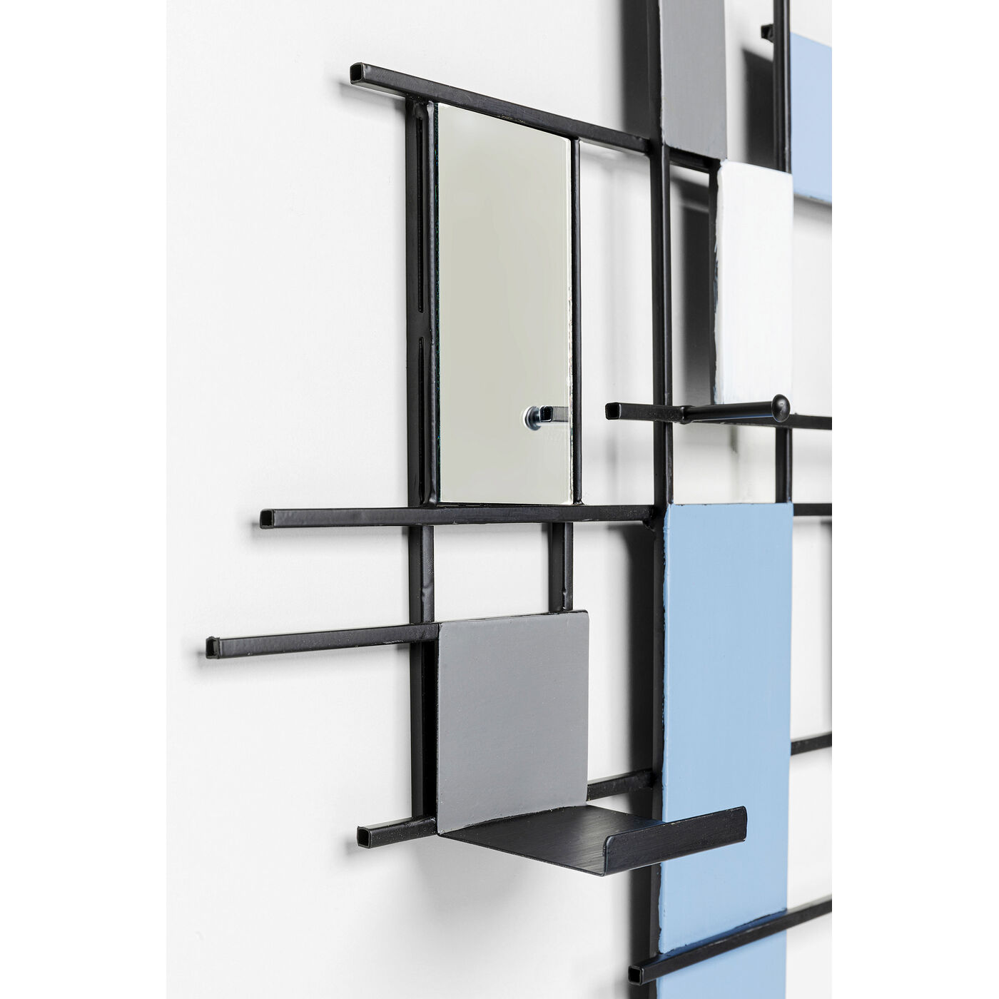 Вешалка настенная Wireframe Tetragon 80 см KARE 85562