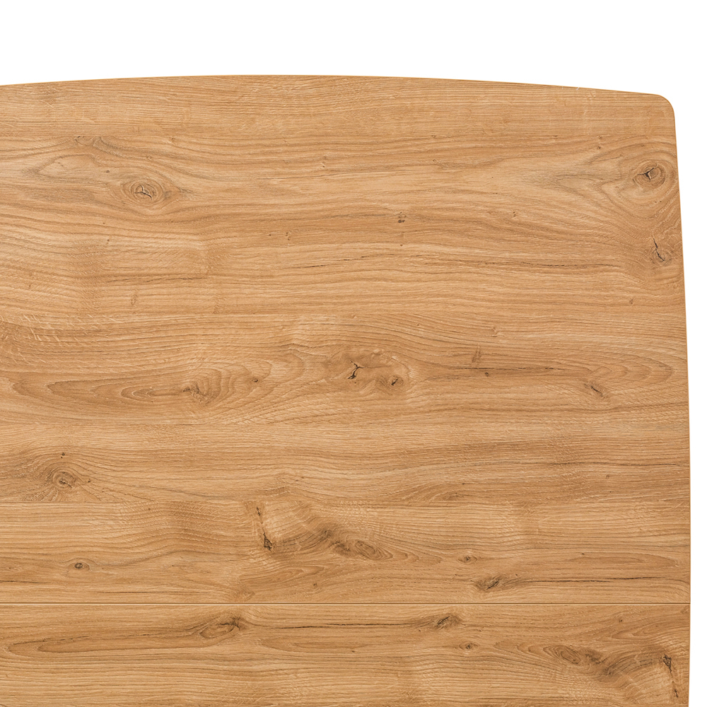 Стол Fusion 140-180 x 90см, Дуб Навара, чёрный Bradex Home FR 0805