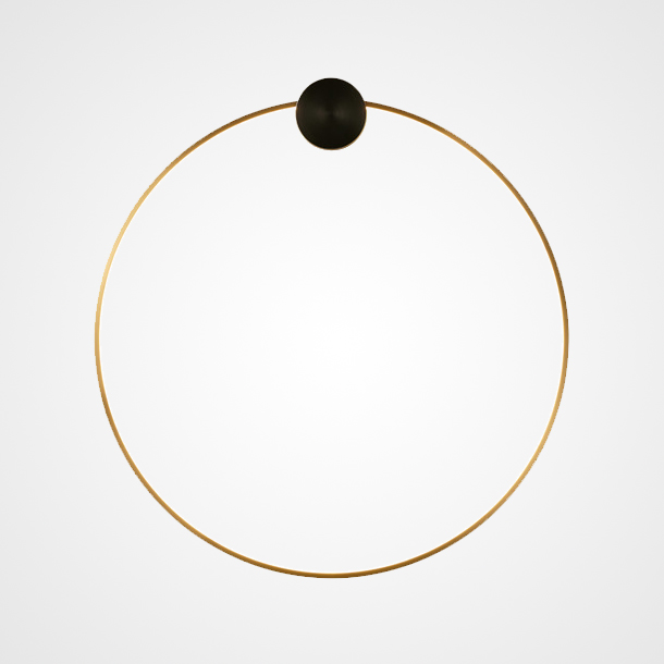 Настенный светильник WOLKE WALL D80 Brass by ImperiumLoft