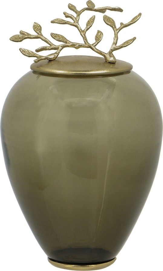 Ваза с крышкой Glasar 83144