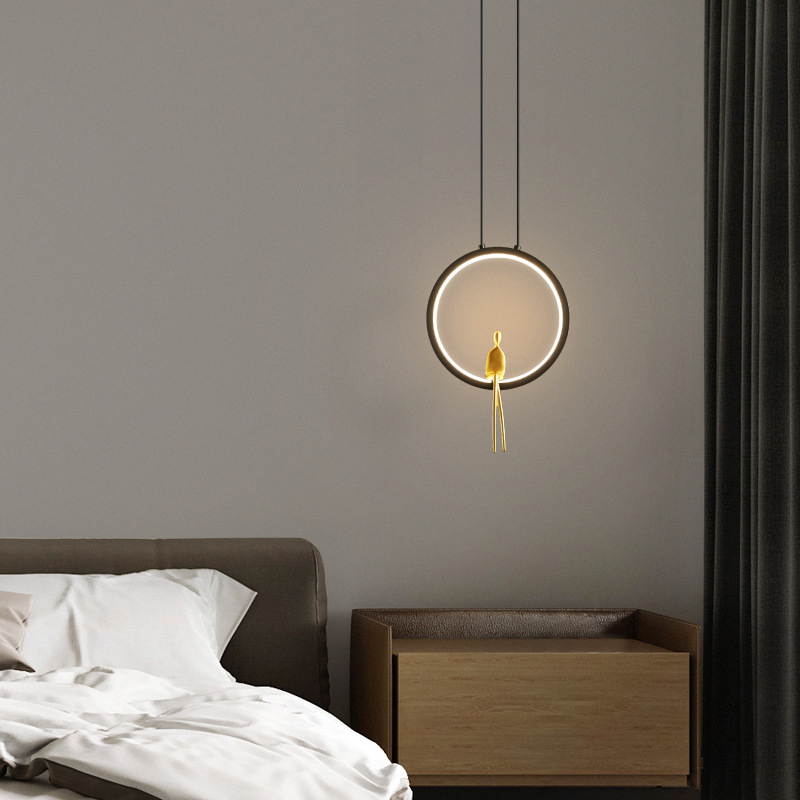 Подвесной светильник REMUS ONE Black by ImperiumLoft