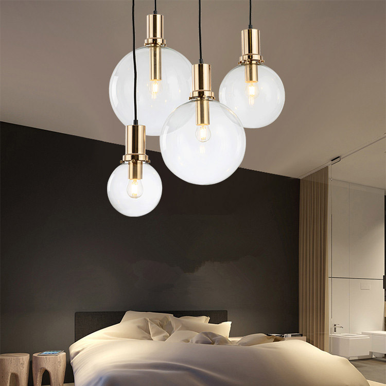 Подвесной светильник PENBALL D30 Gold by ImperiumLoft