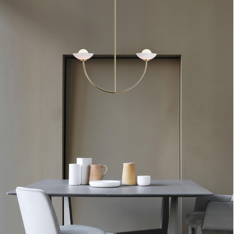 Потолочная люстра INELDA L2 Gold by ImperiumLoft
