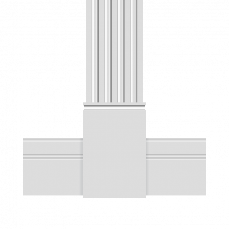 Декор. эл-т верхний Ultrawood арт. D 4400 (165x250x18)