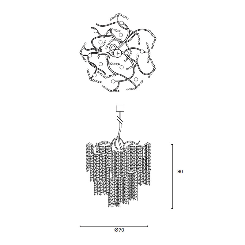 Люстра Brand Van Egmond Victoria Conical 70