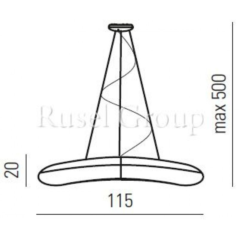 Подвесной светильник Linea Light MR. MAGOO 6858