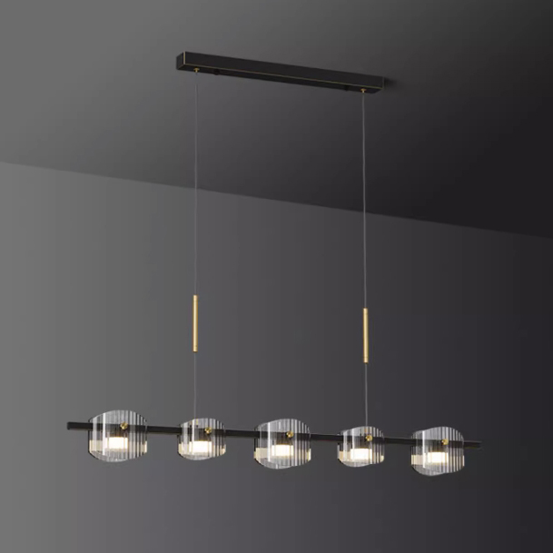 Подвесной светильник NICOLETTA D LONG L100 Black by ImperiumLoft