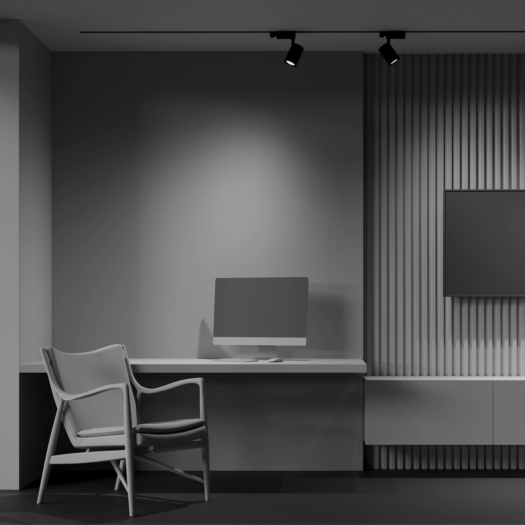 Трековый светильник Maytoni TR029-3-10W4K-S-B