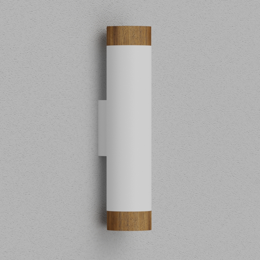 Настенный светильник под сменную лампу Ledron Danny mini 2 WS-GU10 White Wooden